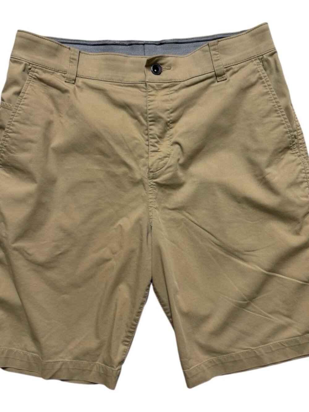 Nike Dri Fit Golf Shorts Khaki Stretch Standard Fit 32 Medium